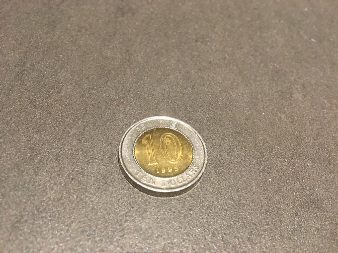 10元硬币正面