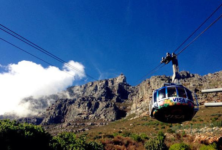 2016上桌山的缆车很特别_桌山评论