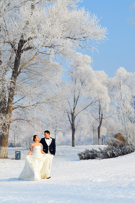 江滨公园,吉林市城区欣赏雾凇最佳地带_吉林旅