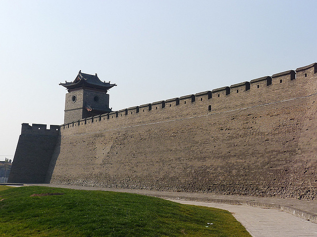 2016平遥古城里许多买牛肉串的, 一般_平遥古