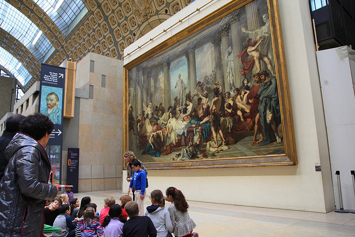 2015奥塞美术馆紧邻塞纳河畔,对岸是杜乐利宫