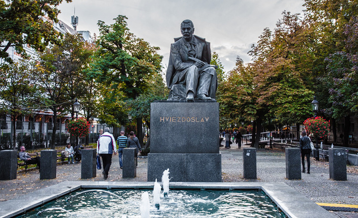 2016罗兰喷泉是年轻的布拉迪斯拉发市内最为