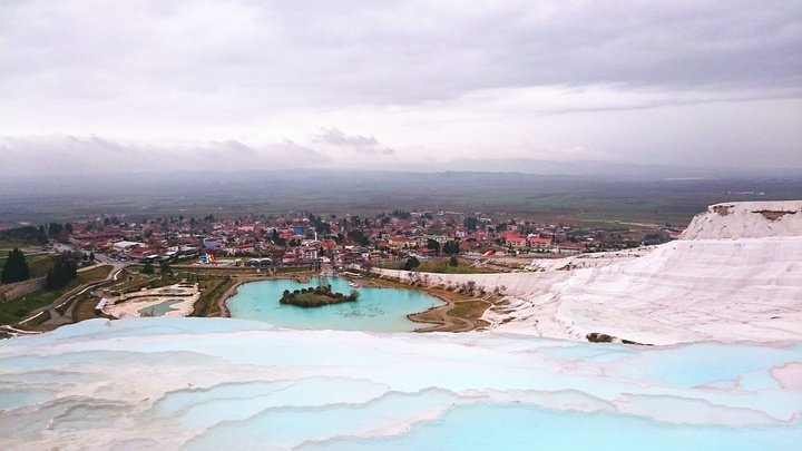 2016果然,大冬天不是享受棉花堡美好的季节,池