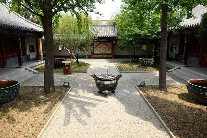 其主要景点有姜太公衣冠冢、姜太公祠、丘穆公剪力墙中看图纸图片