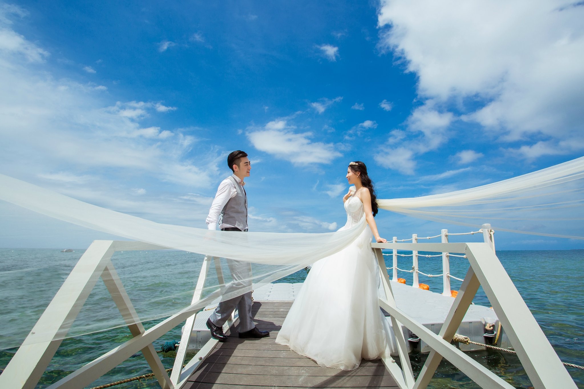 薄荷岛婚纱照_婚纱照风格