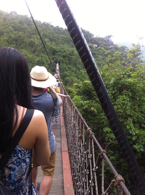 2014天猫自由人定包接送一日游 早上去森林公