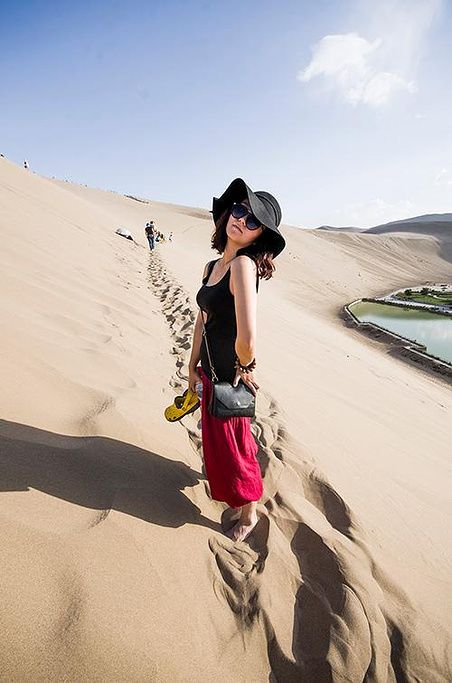 2015鸣沙山月牙泉门票80,还不能带咻二宝进去