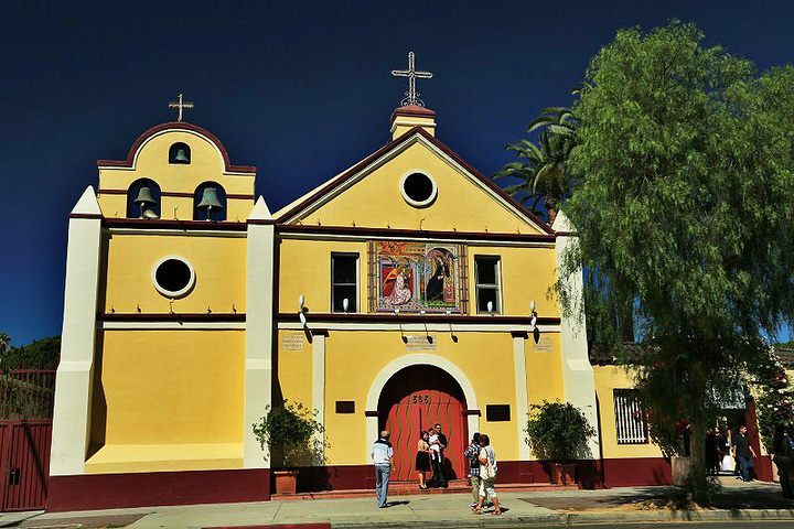 2015来到墨西哥人集居的Olvera Stre._奥维拉街