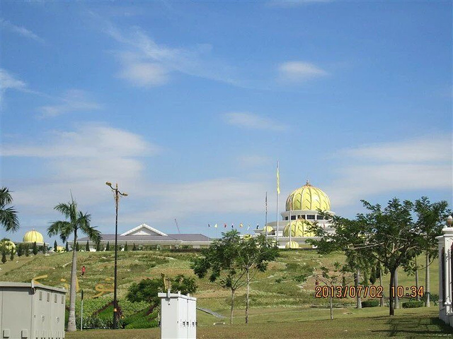 5马来西亚国家皇宫位于新加坡原首都吉隆坡皇