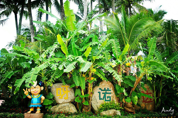 2017呀诺达热带雨林景区主要由经石峡、梦幻