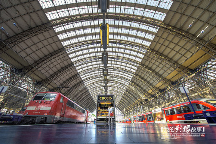 2015法兰克福中央车站是欧洲最大最繁忙的._