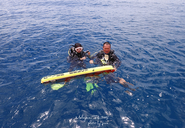上帝打翻的一面镜子-马来西亚仙本那游记_吉隆