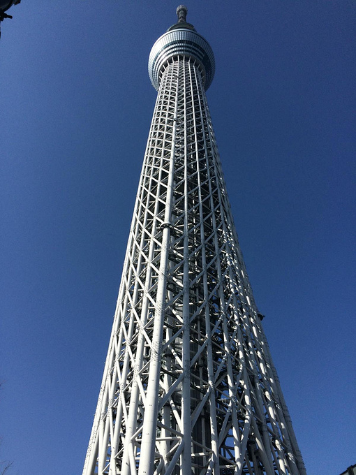 天空树也叫作东京晴空塔,是目前世界第二高的建筑物,就是一个数位无线