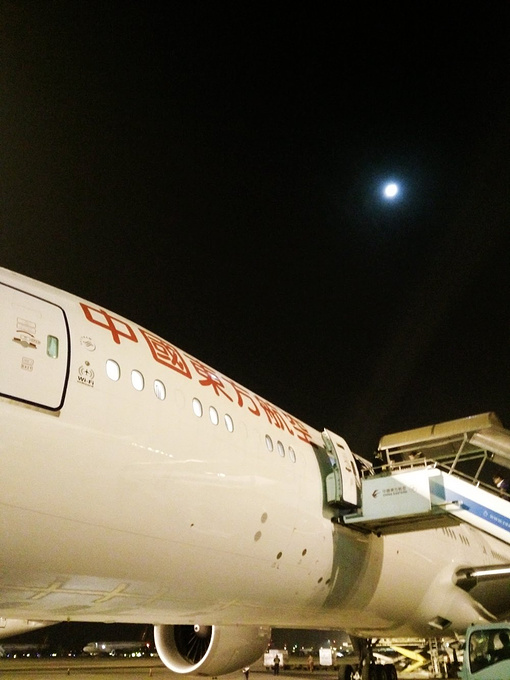 巴黎乘坐的飞机分别是中国东方航空的波音777-300和法航的a380-800,均