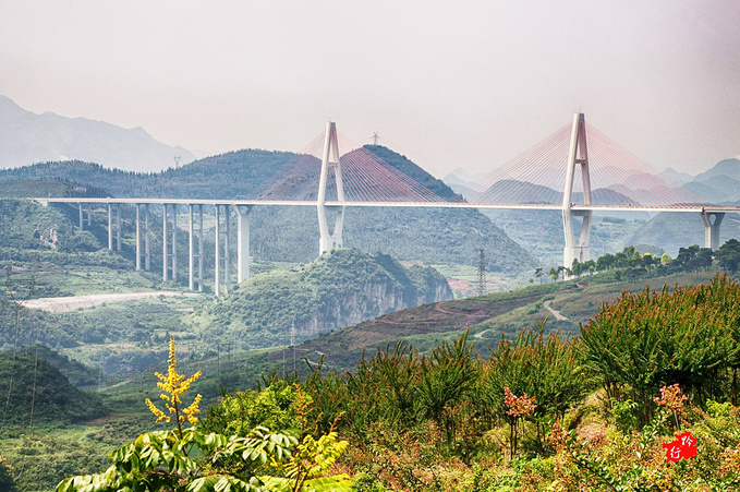 马岭河峡谷图片