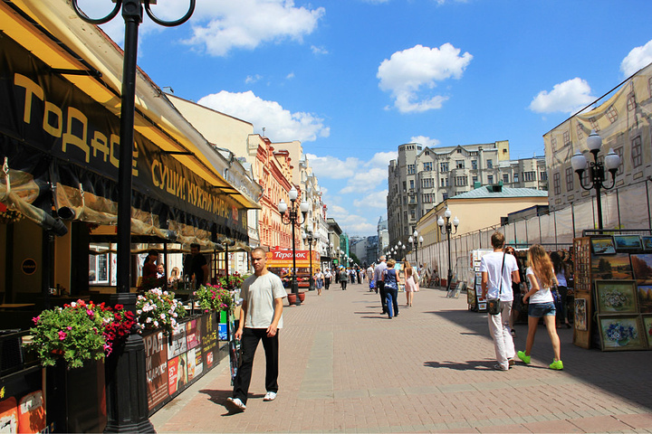 2015阿尔巴特大街是莫斯科市中心一条最著._
