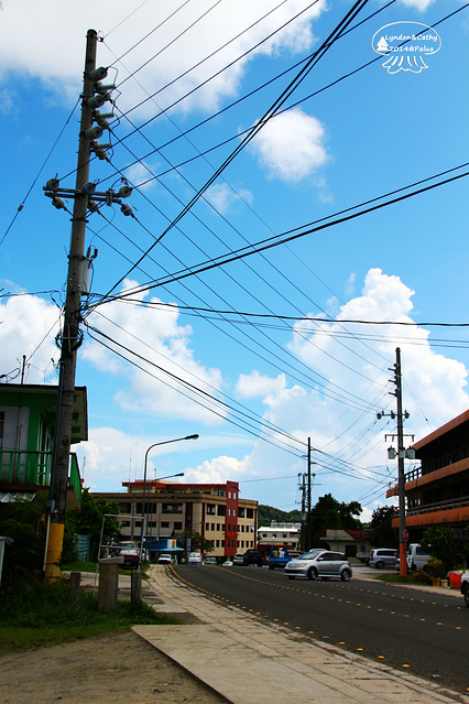 帕劳街景