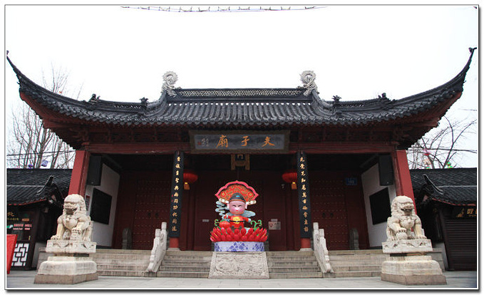南京夫子庙画画