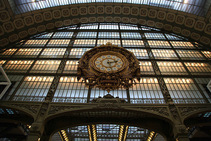 2015奥塞美术馆紧邻塞纳河畔,对岸是杜乐利宫