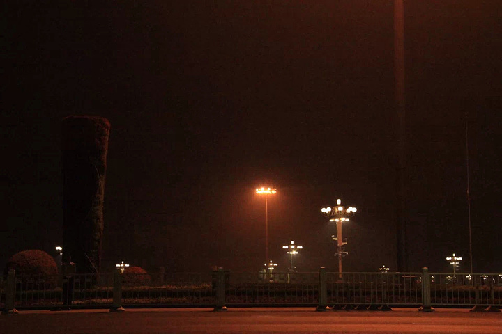 2015来北京一次,怎么也要看个升旗,早上4点多