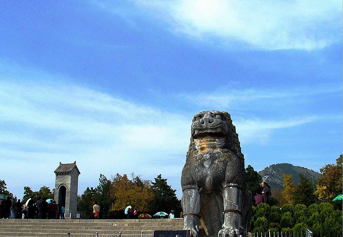 2016咸阳乾陵入口,武则天和她丈夫唐高宗合葬