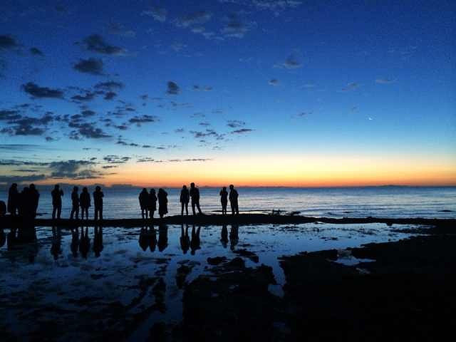 凌晨5点出发到黑马河看日出.等待的心情总是满含期待