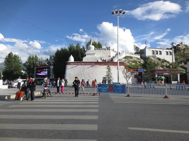 2016药王山,拍摄布达拉宫的最佳位置。_布达