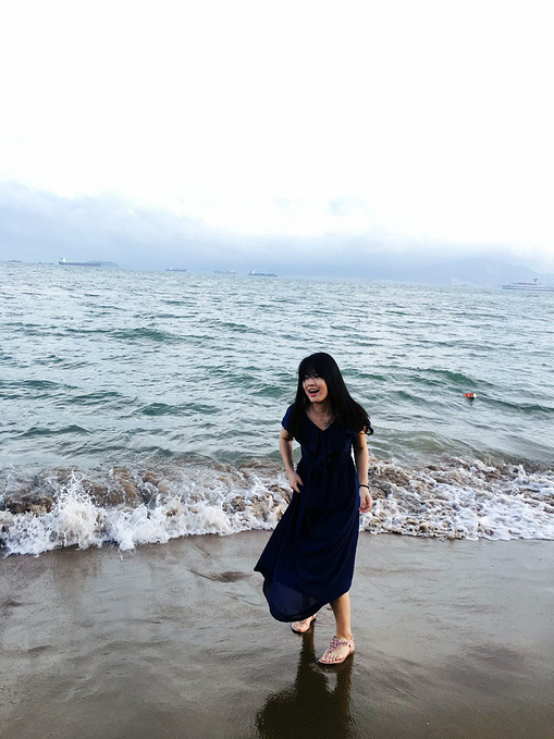 环岛路骑自行车图片