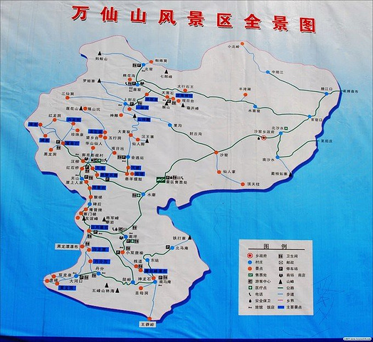 万仙山景区由村郭亮,清幽山乡南坪,仙境
