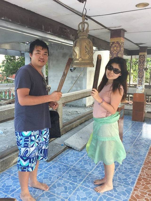 一起的话,都是过节--泰国春节短发妹子胸大的之旅图片