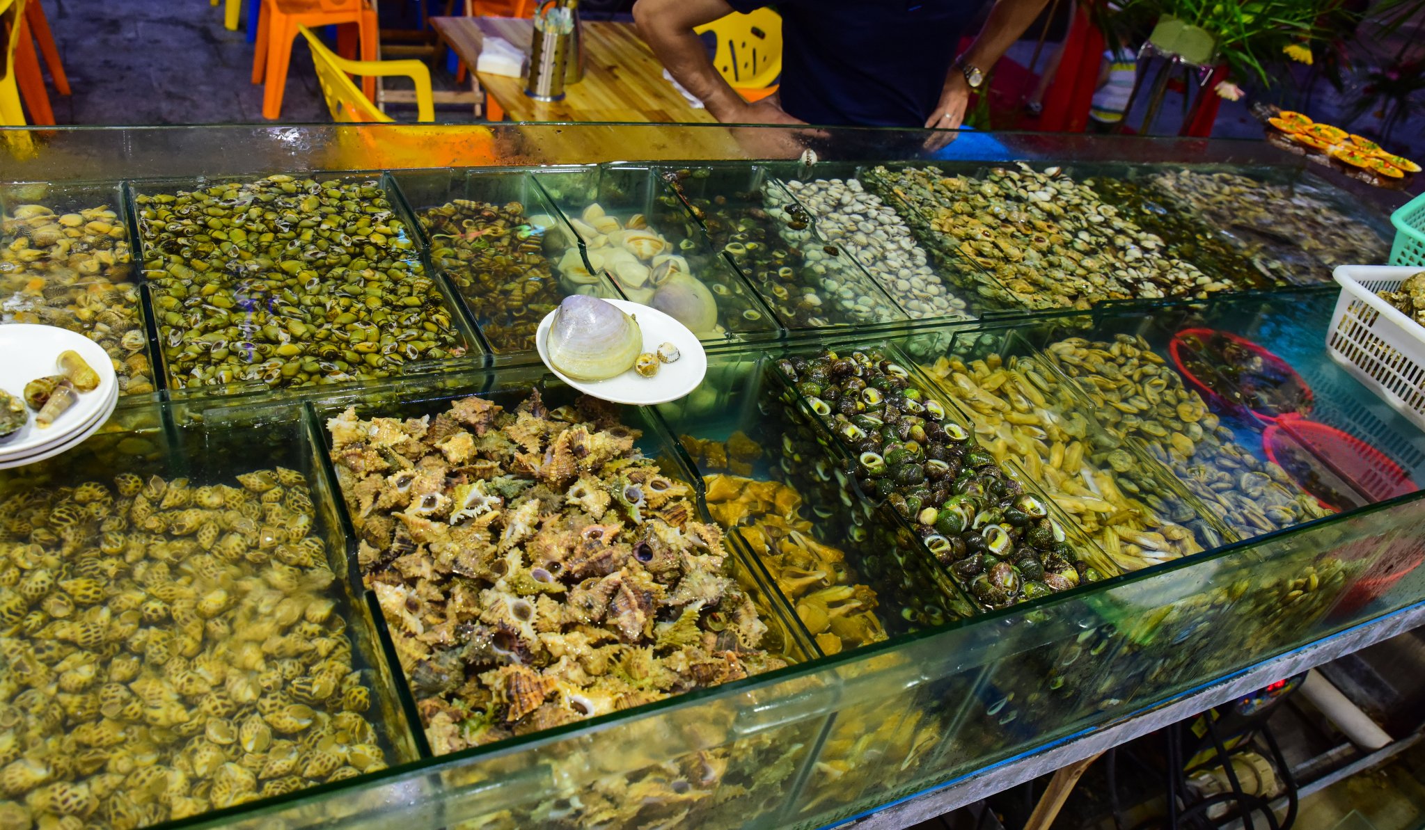 2018明翠炒螺店美食餐厅,摊位一家极具越南特这是美食节计划书申请图片