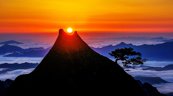 黄山风景区图片