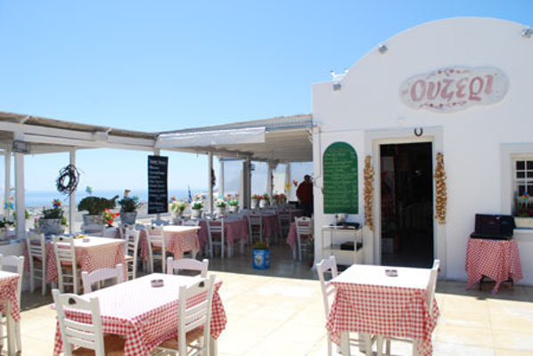 希腊特色当地菜餐厅_圣托里尼旅游攻略