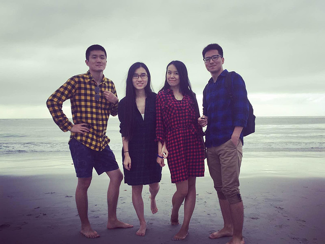 2016到卡梅尔海滩换装唱TFBOYS的歌拍了海