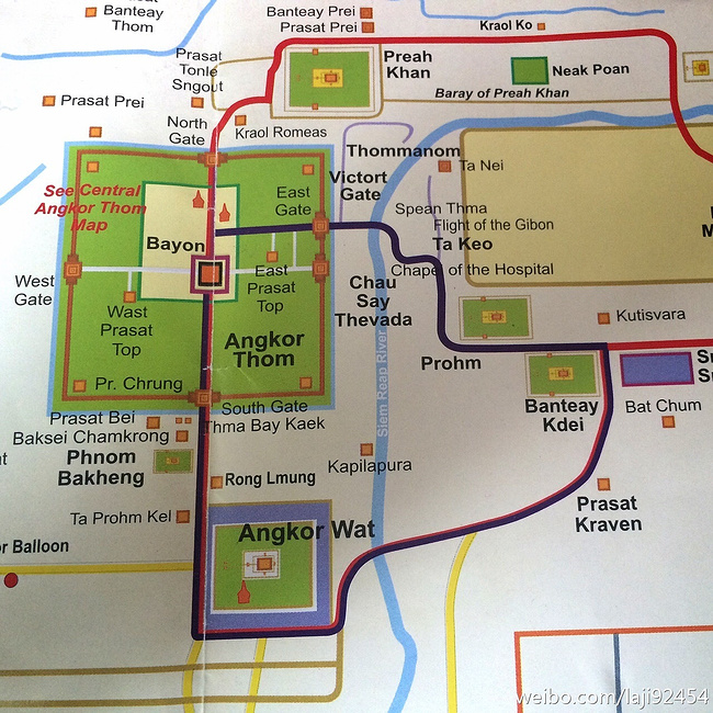 #猴年驼红包#失落古城--柬埔寨(4)_暹粒旅游攻