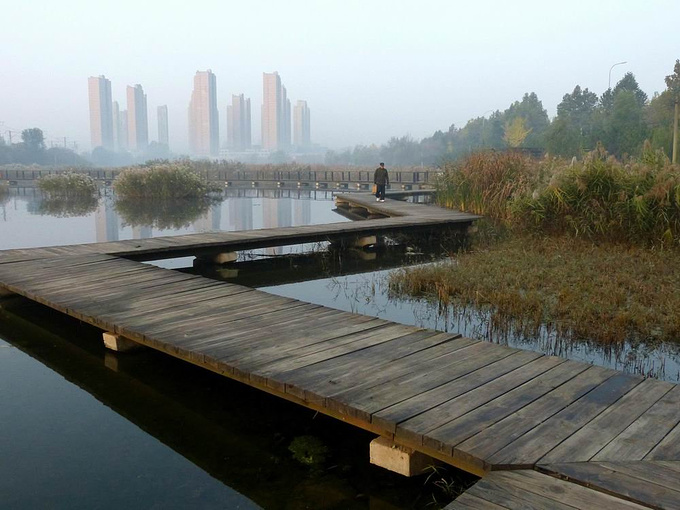 大连前关湿地公园图片