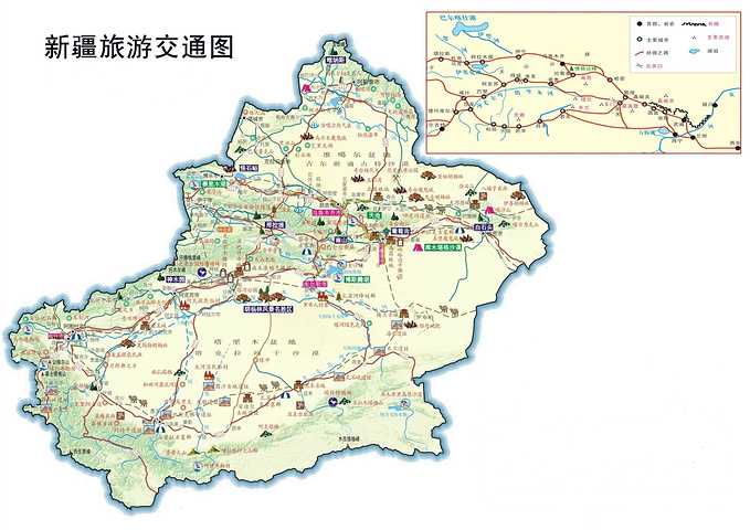 绚丽新疆,谜一样的西北古丝路