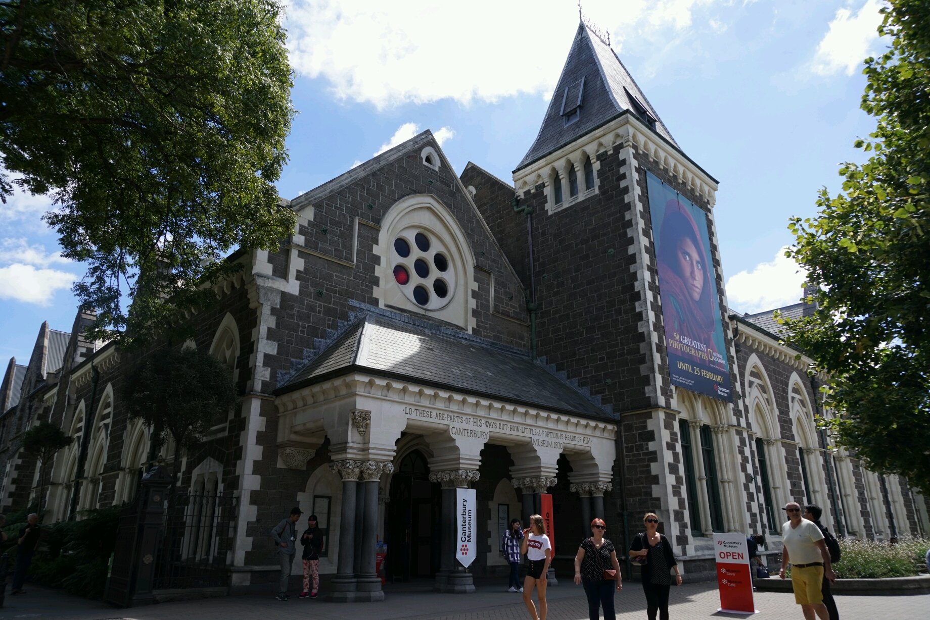 坎特伯雷博物 立于巴格雷公园的一角,是一座建于1867年的英国风格建筑