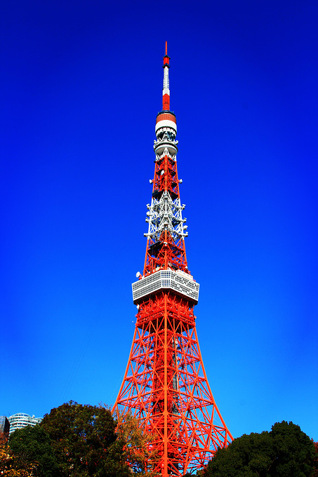 东京塔,东京最著名的地标性建筑