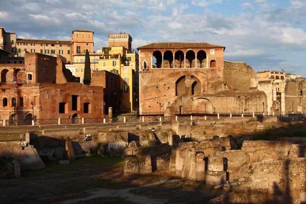 2014皇家广场大街(Via dei Fori ._古罗马广场评