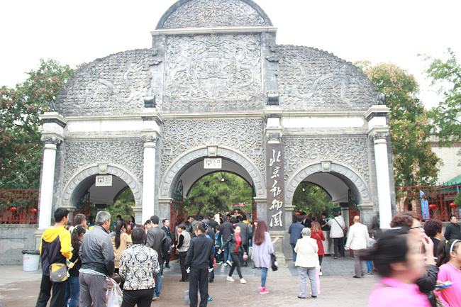 北京动物园位于北京西城区,是中国最大的城市动物园。明代为皇家庄园,清初改为皇亲、勋臣傅恒三子福康安贝子的私人园邸,俗称三贝子花园。东部叫乐善园,西部叫可园。清光绪三十二年(1906年),可园和乐善园合并,建立农事试验场。因饲养有大量动物,故有“万牲园”之称。 动物园里分为很多场馆,除了大型动物都是在玻璃笼子里的,这样可以防止游客向动物投掷食物,场馆之间距离一般都较远,感觉像是动物园与公园的结合体。 园内还有个海洋馆,所以游览的时间一定要合理安排好,我们上午游览了动物园,中午匆匆吃过