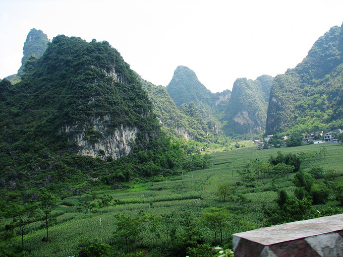 金钗石林又叫"天府石林城堡",位于马山县金钗镇龙塘村天府屯,这里