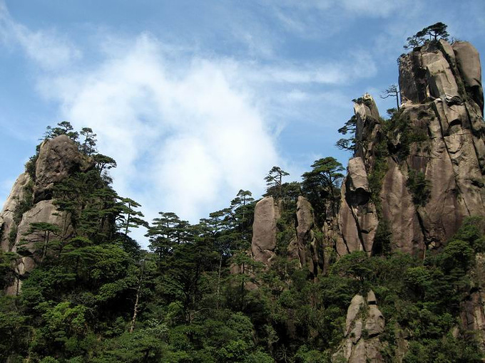 摄于三清山南清园景区
