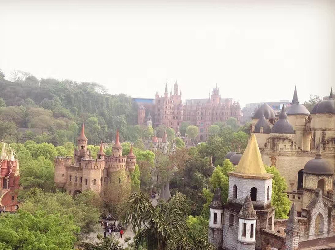 重庆华生园梦幻城堡图片