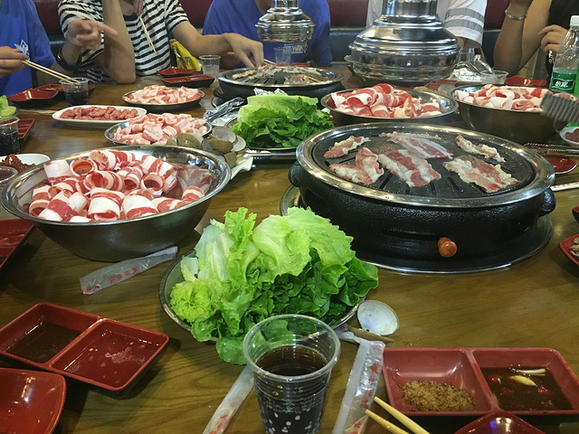 2019胡哥烤肥牛(家园雕塑店)美食餐厅,吃吃导致基围虾v肥牛图片
