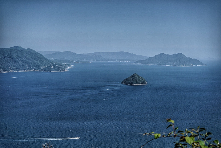 弥山是宫岛的最高峰,可以搭乘缆车上去.