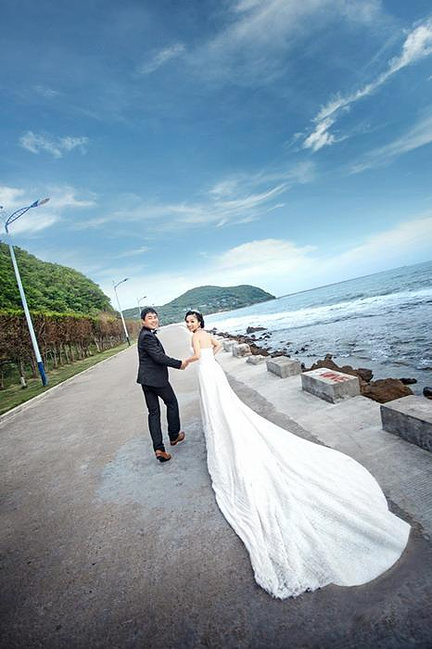 三亚拍婚纱照的旅行,2013,我们结婚了_三亚旅