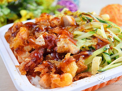 乐食上烤肉拌饭
