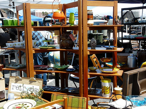 long beach antique market跳蚤市场