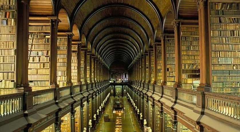 圣三一学院古老图书馆Old Library,圣三一学院古